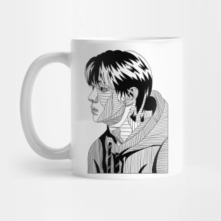 Sunghoon line-shaded Mug